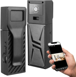 Body camera corporala iUni M7 Wi-Fi Vizualizare 4K Slot Card Micro SD Vizualizare Live pe telefon 