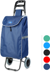 Troler de cumparaturi cu roti &ndash 100 x 36 x 25 cm 30 kg poliester 5 culori 