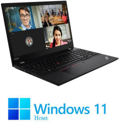 Laptop Lenovo T590 Quad Core i5-8365U 16GB DDR4 Display NOU Win 11 Home 
