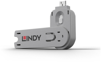 Blocker Lindy 40624 USB-A Gray 