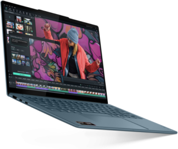 Laptop Lenovo Yoga Slim 7 14AKP10 AMD Ryzen AI 7 350 14 inch RAM 16GB SSD 1TB AMD Radeon 860M Windows 11 Tidal Teal 