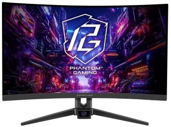 Monitor gaming curbat AsRocK 27" 180Hz VA 1ms QHD 2560 x1440 HDMI DisplayPort Boxe negru