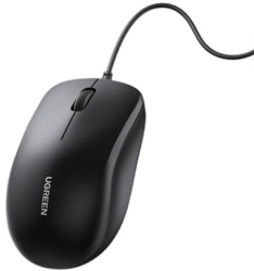 Mouse Optic Ugreen MU007 USB Black 