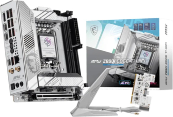 Placa de baza MSI MPG Z890I EDGE TI WIFI DDR5 mITX LGA 1851 Intel Z890 