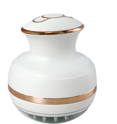 Aparat de Masaj Cap si Corp BiXXBi Electrostimulare EMS 5 Trepte Micropulsatii 2 Moduri Waterproof Acumulator Compact si Portabil USB 