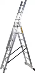Scara aluminiu 3 tronsoane 3x7 lungime max 3.25 m fabricata in UE