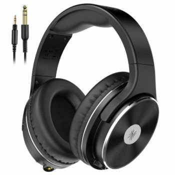 Casti cu microfon OneOdio Studio-HiFi 3.5 mm jack/6.35 mm jack Black 