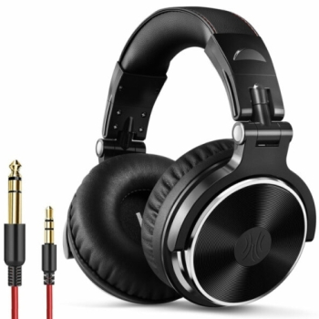 Casti cu microfon OneOdio Pro-10 3.5 mm jack/6.35 mm jack Black 