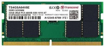 Memorie SO-DIMM Transcend 32GB DDR5-4800MHz CL40 