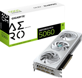 Placa video Gigabyte nVidia GeForce RTX 5060 AERO OC 8GB GDDR7 128 bit 