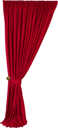 Draperie din catifea rosie cu rejansa uni opaca 140x250 