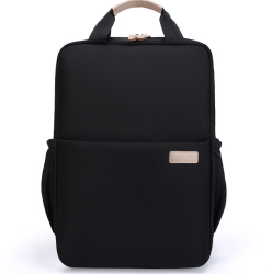 Rucsac Laptop 15.6& Office Elegant pentru Studenti Impermeabil Usor 40x27x11 cm Negru OBRALIX® 
