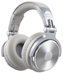 Casti cu microfon OneOdio Pro-10 3.5 mm jack/6.35 mm jack Silver 
