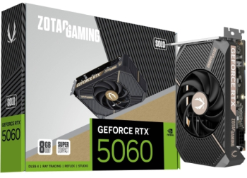 Placa video Zotac nVidia GeForce RTX 5060 SOLO 8GB GDDR7 128 bit