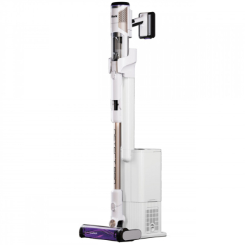 Aspirator vertical Shark IW3611EU 240W 0.4 l autonomie 60 minute Detectare margini si murdarie QuadClean Antialergic LED Alb 