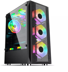 Calculator Unitate PC Gaming JRH Esport RGB Intel i7 6700 16gb ram Gigabyte AMD RX 5700 SSD 512GB + HDD 500 GB 