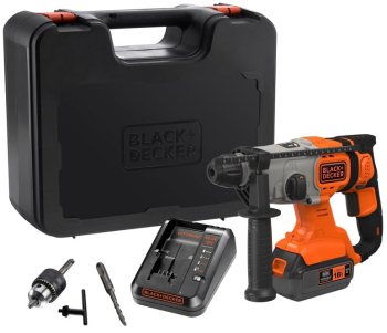 Ciocan rotopercutor Black+Decker BCD900M1K SDS Plus 18V 1.4J cu acumulator 
