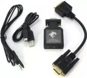 Convertor VGA+audio la HDMI 