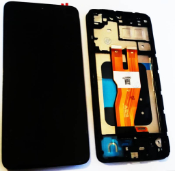 Display ecran cu Touchscreen si Rama compatibil cu Samsung Galaxu A05 A055 Negru 