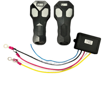 Kit Modul cu Telecomanda Wireless pentru Troliu Auto sau ATV Alimentare 12-24 V si Raza de Actiune de 15m 