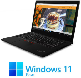 Laptopuri Lenovo L490 Quad Core i5-8265U 512GB SSD Full HD IPS Win 11 Home 