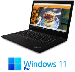 Laptopuri Lenovo L490 Quad Core i5-8265U 512GB SSD Full HD IPS Win 11 Pro 