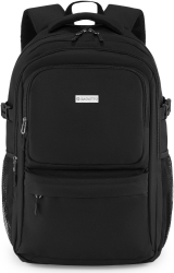 Rucsac barbati Zagatto Negru Impermeabil 27L Dimensuni 45x30x20 cm Rucsac laptop 15.6 inch A4 2 compartimente Curele compresie De 