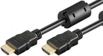 Cablu HDMI HS HDMI A tata HDMI A tata contacte aurite cu ferita 2M 