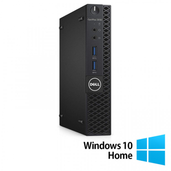 Calculator Refurbished DELL OptiPlex 3070 Mini Intel Core i3-9100T 3.10 - 3.70GHz 8GB DDR4 256GB SSD + Windows 10 Home 