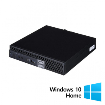 Calculator Refurbished DELL OptiPlex 5070 Mini Intel Core i3-8100T 3.10GHz 8GB DDR4 128GB SSD + Windows 10 Home 