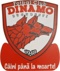 Caseta luminoasa LED cu stema echipei de fotbal &bdquo Dinamo&bdquo 