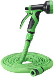 Furtun de gradina extensibil Navaris 3.75-7.5m cu pistol stropire 10 functii 61949.01 