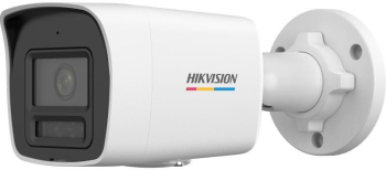 Camera supraveghere exterior IP cu iluminare duală Hikvision Hybrid Light ColorVu DS-2CD1047G2H-LIU 4 MP 4 mm IR/lumina albă 30 m
