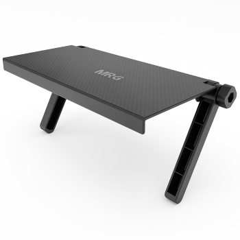 Raft Reglabil MRG M1188 Pentru Monitor TV ABS Suporta 3kg Montare Superioara Antialunecare Negru