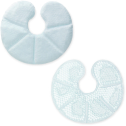 Set 2 Perne reci si calde pentru san Navaris 19.7x16.5 cm cu gel albastru 52153.05 