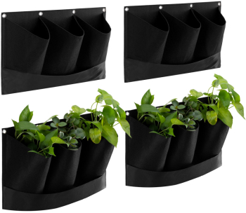 Set 4 Ghivece suspendate pentru balustrada Navaris 45x30 cm 55923.01