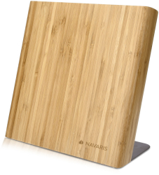 Suport cutite magnetic Navaris din bambus 27 7x27 5x12 cm 42543 