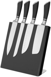 Suport cutite magnetic Navaris din lemn de cauciuc 27 7x27 5x12 cm 47366.03 