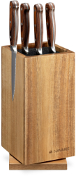 Suport rotativ pentru cutite Navaris cu peri detasabili 25x12 5x12 5 cm 54909.01 