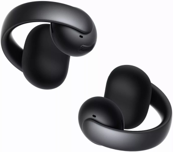 Casti true wireless Soundcore Anker AeroClip Open-Ear Clip-On 4 Microfoane si AI Hi-Res IPX4 Negru