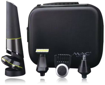 Aparat de ras electric 4 in 1 Juls and Sim&reg pentru barbati cu afisaj LED impermeabil kit de ingrijire pentru barbati cu incarcare mai 