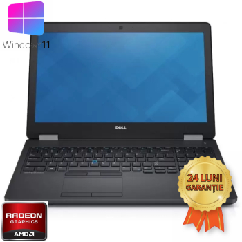 Laptop Refurbished Dell Precision 3510 i7-6700HQ 32GB DDR4 256GB SSD M.2 AMD Radeon R9 M360 2GB Display 15.6 FHD Windows 11 Pro Licentiat 