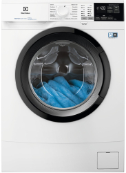 Masina de spalat rufe slim Electrolux EW6SN426BP SoftPlus SensiCare Antialergie 6 kg 1200 rpm Clasa D Alba 