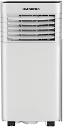 Aparat de aer conditionat portabil HAUSBERG 1920W 300 m3/h LCD 9000 BTU Alb