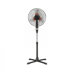Ventilator cu picior Zilan Diametru 40cm Putere 60 W Palete duble Unghi inclinare reglabil 3 trepte de viteza 