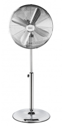 Ventilator inox cu picior ZILAN Putere 50 W cu 3 trepte de viteza oscilatie automata debit 6000mc/h maner pentru transport fa 