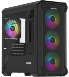Carcasa Genesis IRID 503 ARGB V2 Black Fara sursa 
