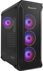 Carcasa Genesis IRID 505 V2 ARGB Black Fara sursa 