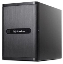 Carcasa mini tower Silverstone SST-DS380B culoare neagră dimensiuni 30x45x20cm 