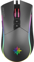 Mouse Gaming Inca IMG-GT19 Wired 4800 dpi RGB 7 butoane USB (Negru/Gri) 